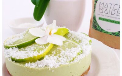 Lemon Lime Matcha “Cheesecake” By Health Synergy