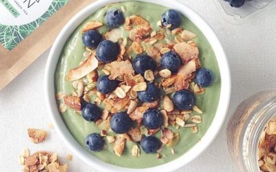 Vanilla Matcha Smoothie Bowl By Health Made Me