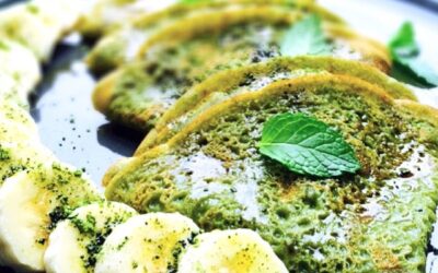 Matcha Crepes By The Green Pantry