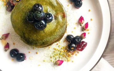 Matcha Pancakes By Karen Chau