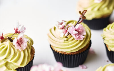 Matcha Cupcakes By Iron Chef Shellie