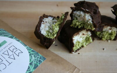Raw Matcha Bounty Bars By Our Healthy Grind