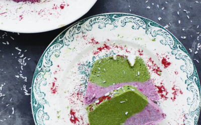 Matcha Raspberry Logcake By Paris By Vegan