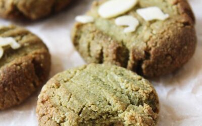 Matcha And Almond Cookies By The Healthy French Wife