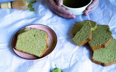 Matcha Pound Cake By Aga Kozmic