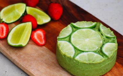 Matcha Lime Raw Vegan Cheesecake By Plentifuel