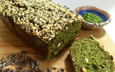 Matcha Cacao Nut Loaf By The Paleo Shack