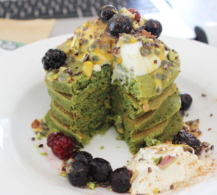 Healthy Buckwheat Matcha Pancake Recipe Feat. Organic Green Tea Powder