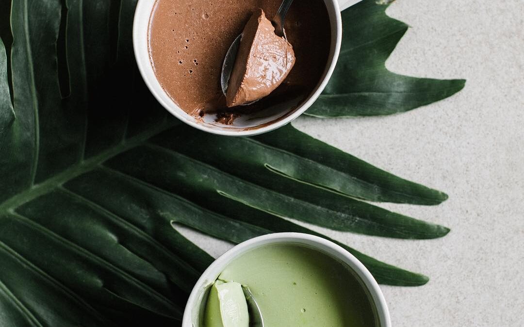 Gut Healing Matcha + Coconut Panna Cotta Feat. Our Organic Green Tea Powder!