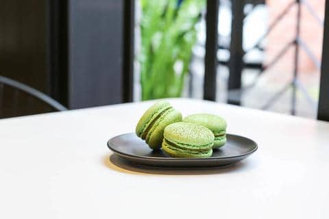 Green Tea Macarons