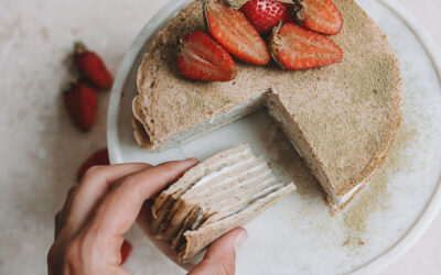 Matcha Crepe Cake Recipe