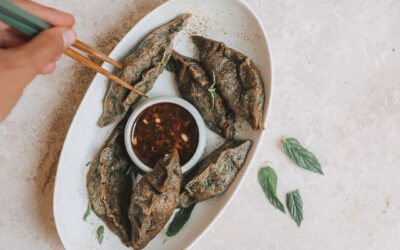 Matcha Gyozas Recipe