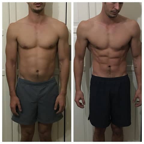 Before & After Results of Drinking Green Juice.