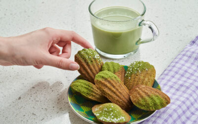 Matcha Madeleines