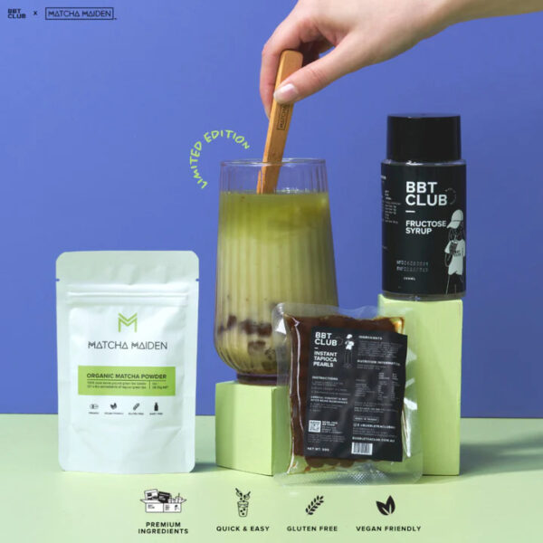Matcha Maiden X BBT Club Matcha Milk Tea Kit
