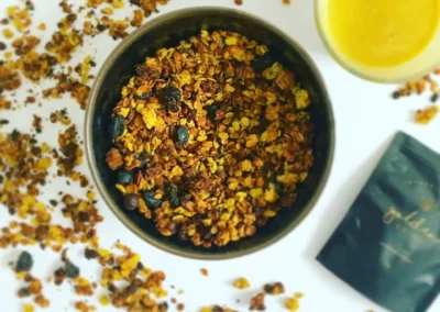 Spiced Golden Granola