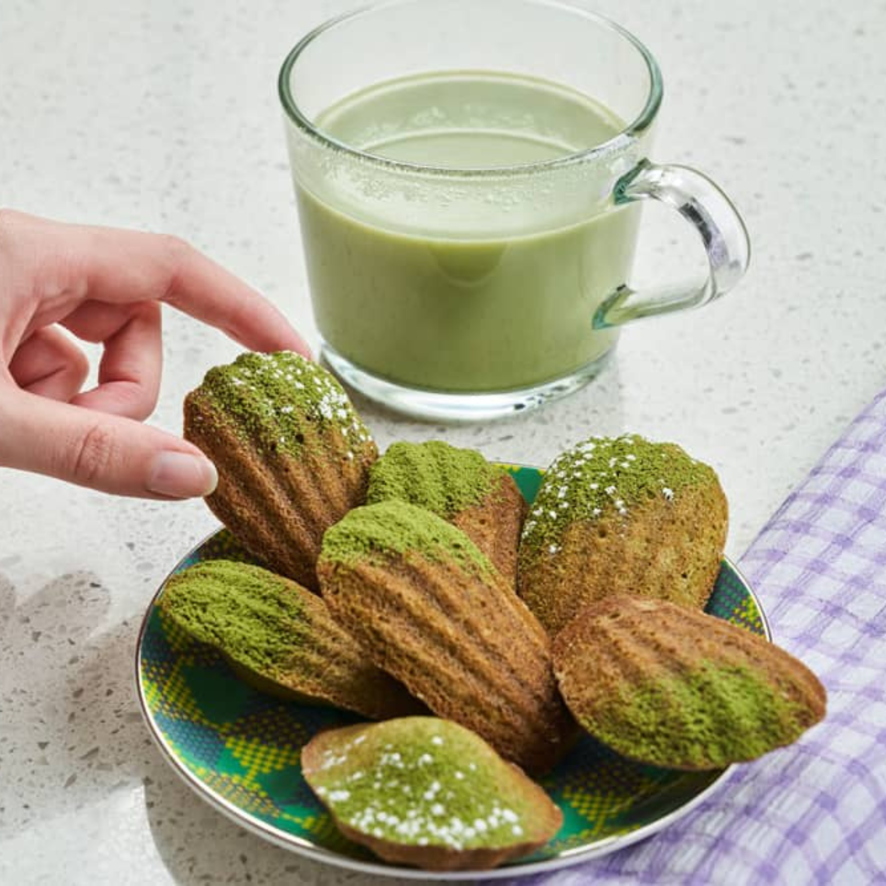 Matcha Madeleines Recipe