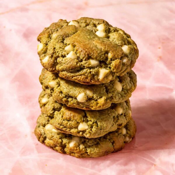 Matcha White Choc Cookie - Box of 4